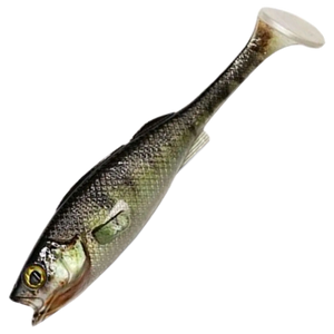 LMAB KØFI Perch Shad Jigi 9cm 4kpl | Zander Skin