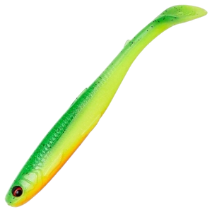 Savage Gear Slender Scoop Shad Jigi 9cm 2kpl | Green Yellow (GY)