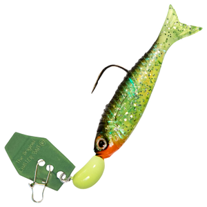 Z-MAN ChatterBait Flashback Mini 3.54g | Chartreuse / Firetiger