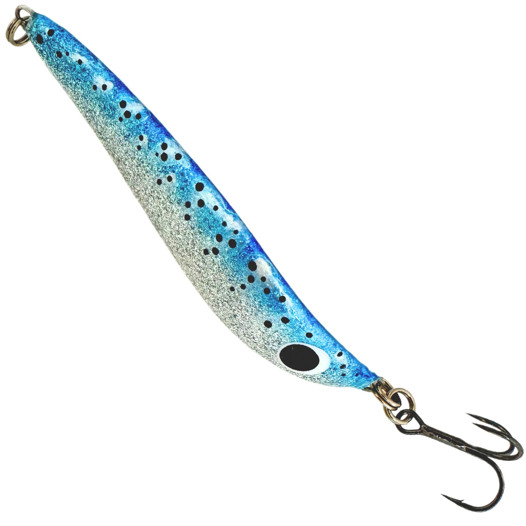 M Lures Vajokki LATTA Meritaimenviehe 24g 100mm | Sinihilesilakka 015