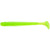 Keitech Swing Impact Jigi 3" 10kpl | Clear Chartreuse Glow