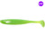 Keitech Easy Shiner Jigi 5" 5kpl | Clear Chartreuse Glow