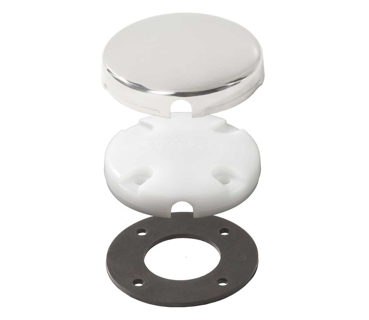 Blue Sea Systems Vesitiivis Kaapeliläpivienti sivuasennus 7mm/25mm