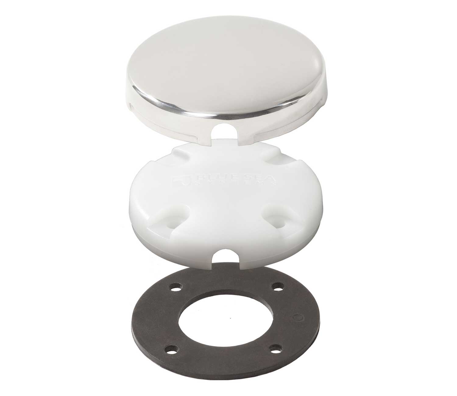 Blue Sea Systems - Vesitiivis Kaapeliläpivienti sivuasennus 7mm/25mm