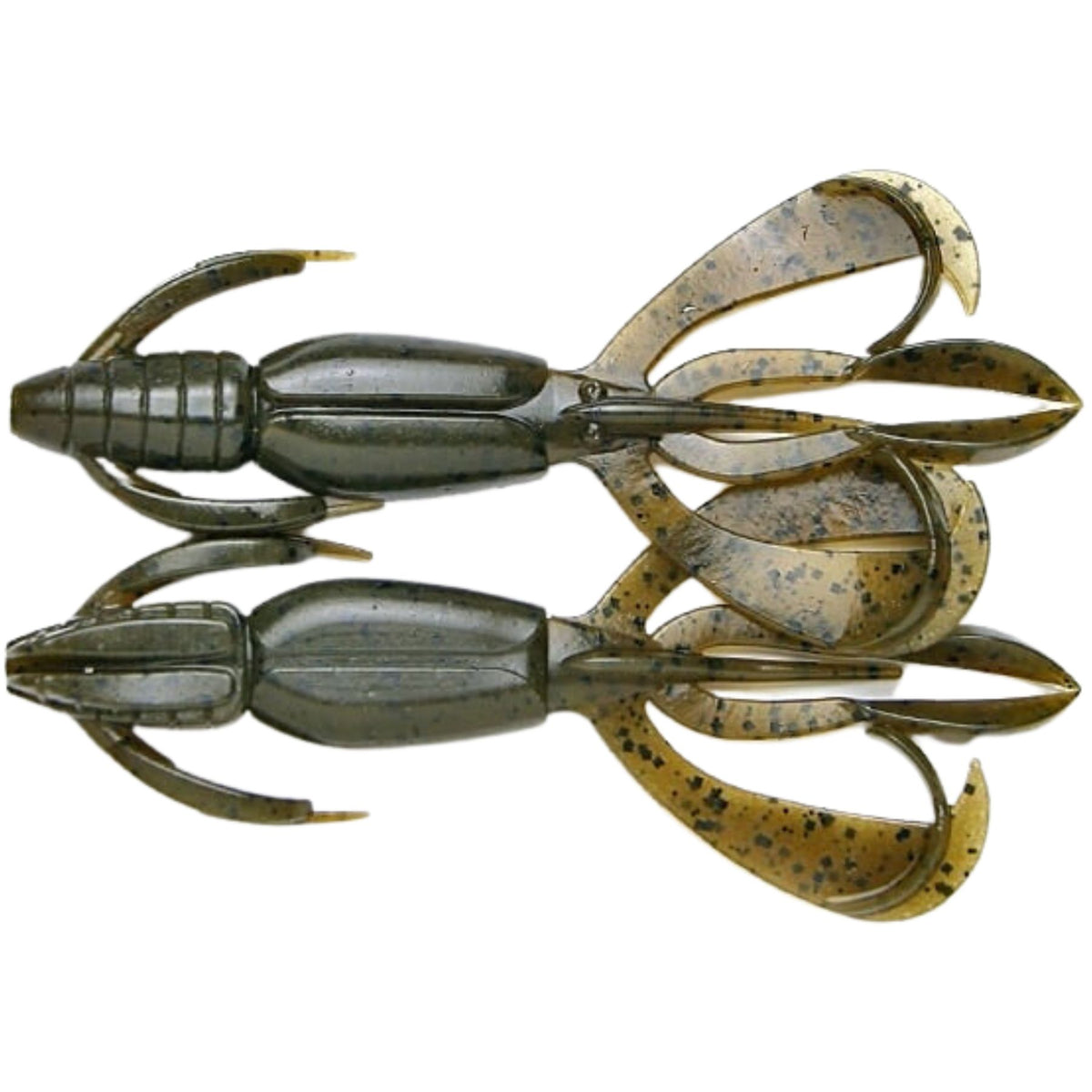 Keitech Crazy Flapper Jigi 2.8" 8kpl | Green Pumpkin PP