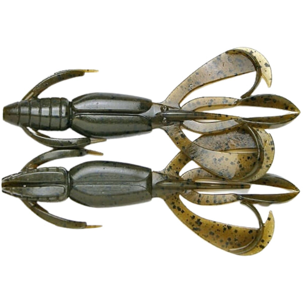 Keitech Crazy Flapper Jigi 2.4" 10kpl | Green Pumpkin PP