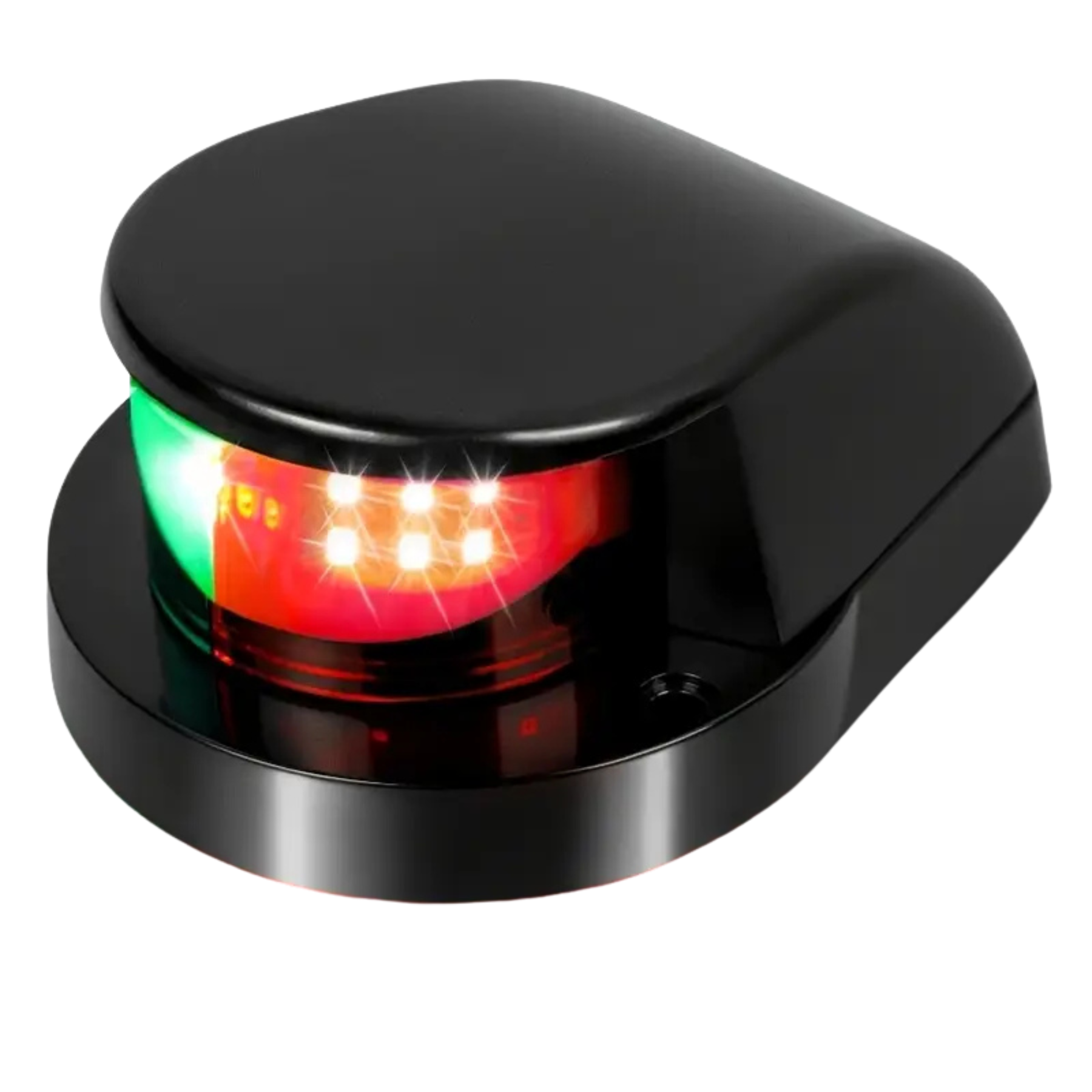 KPF 12V LED Navigaatiovalo veneisiin – punainen / vihreä, 225° kulma