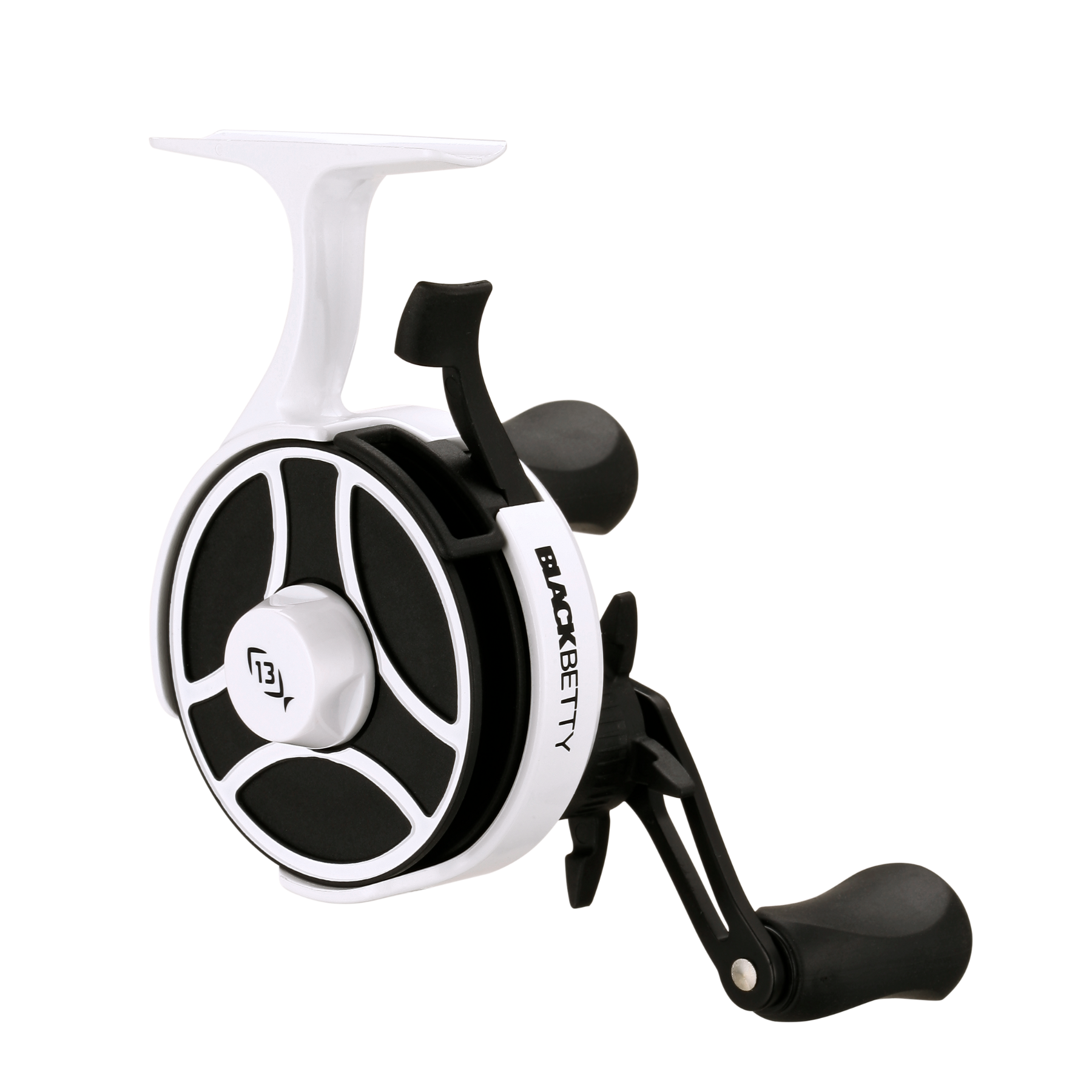 13 Fishing Black Betty Free Fall Ghost LH pilkkikela | Vasen