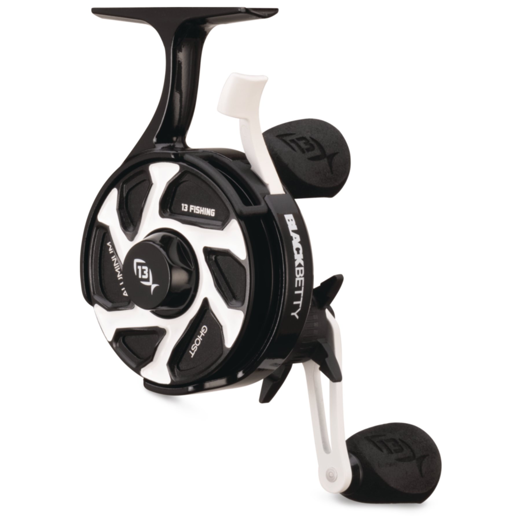 13 Fishing FreeFall Ghost Aluminum spool Ice Reel 2.5-LH pilkkikela | Vasen