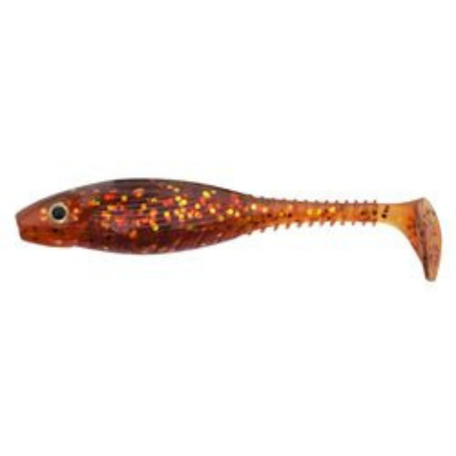 Gunki Grubby Shad Jigi 6cm 10kpl | Motoroil Gold & Red Flk