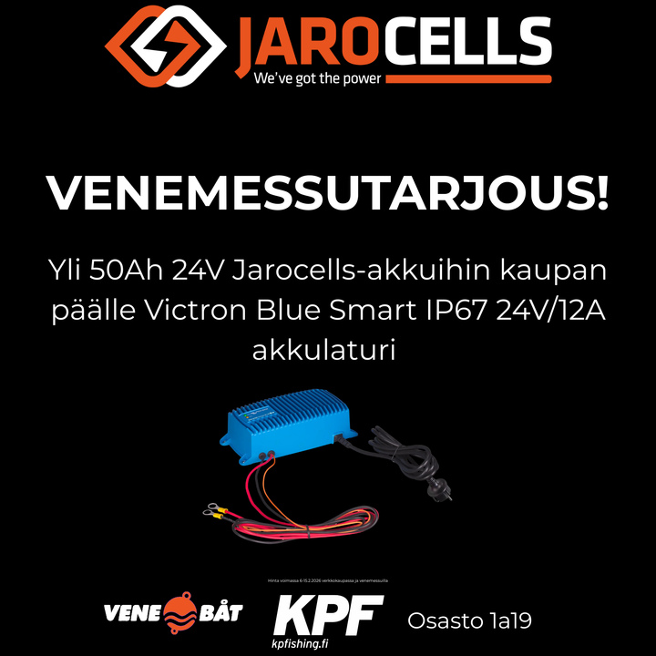 Victron Energy Blue Smart IP67 24V 12A akkulaturi