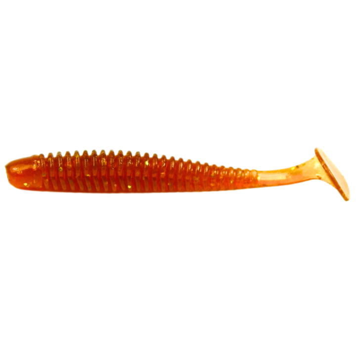 Noike Wobble Shad 2" Jigi 12kpl | #139 - Motoroil Gold