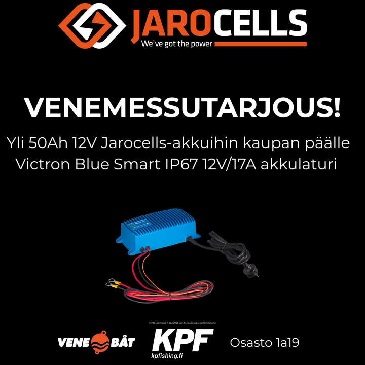 Victron Energy Blue Smart IP67 12V 17A akkulaturi