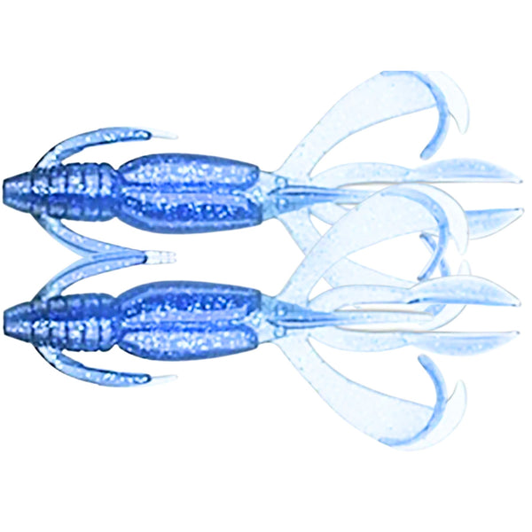 Keitech Crazy Flapper Jigi 3.6" 7kpl | Sapphire Blue