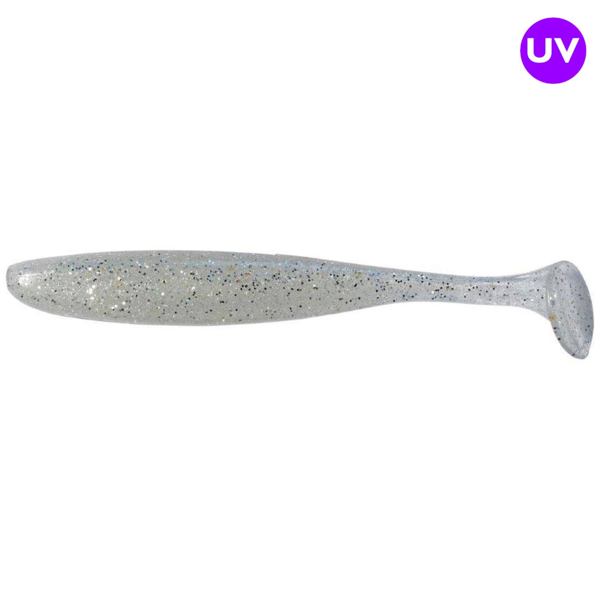 Keitech Easy Shiner Jigi 3" 10kpl | Clear Silver Glow