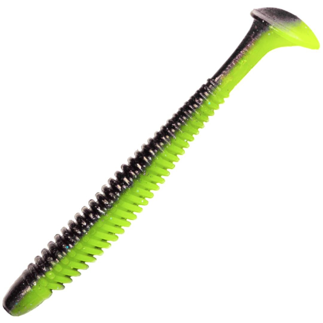 Noike Wobble Shad 7.5" Jigi 2kpl | #128 - Black Chart