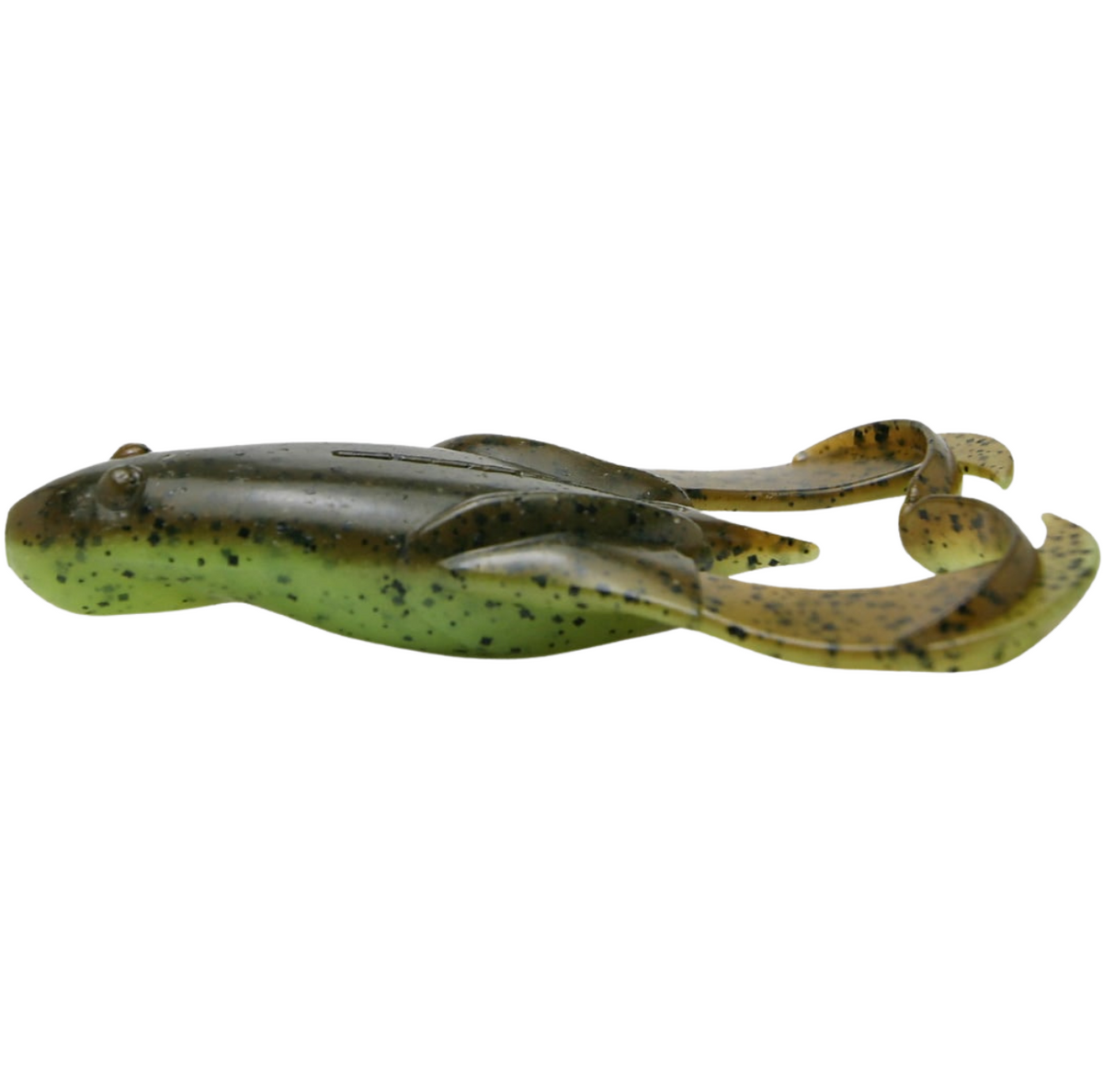 Keitech Noisy Flapper Jigi 3.5" 5kpl | Green Pumpkin Chartreuse