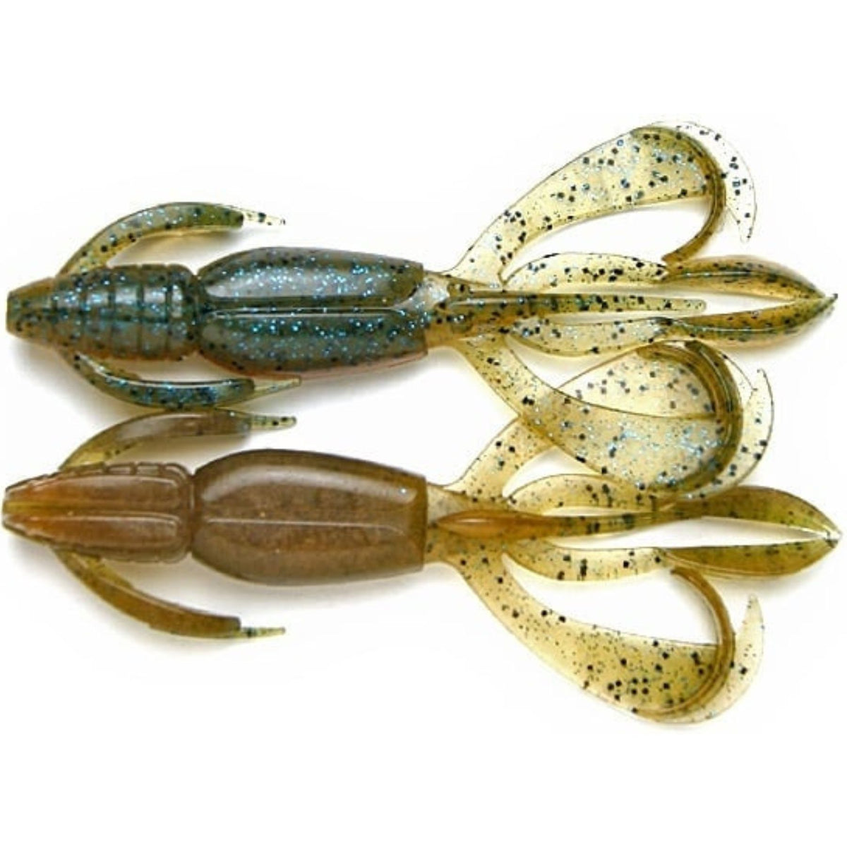 Keitech Crazy Flapper Jigi 3.6" 7kpl | Green Weenie Blue