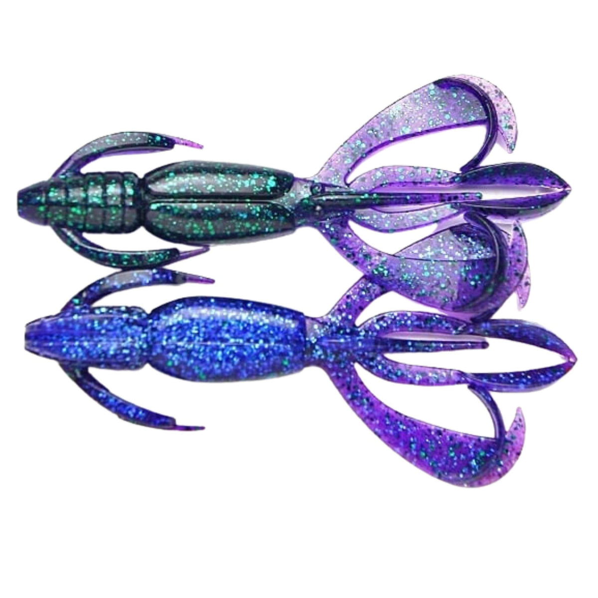 Keitech Crazy Flapper Jigi 2.8" 8kpl | Electric Junebug