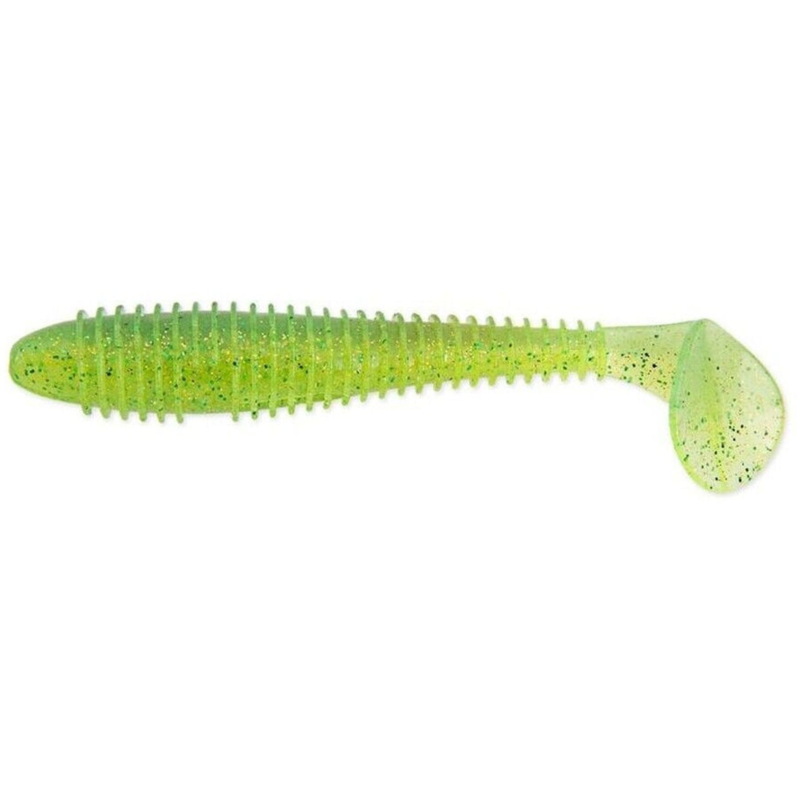 Keitech Swing Impact FAT Jigi 6.8" 3kpl | Lime Chartreuse