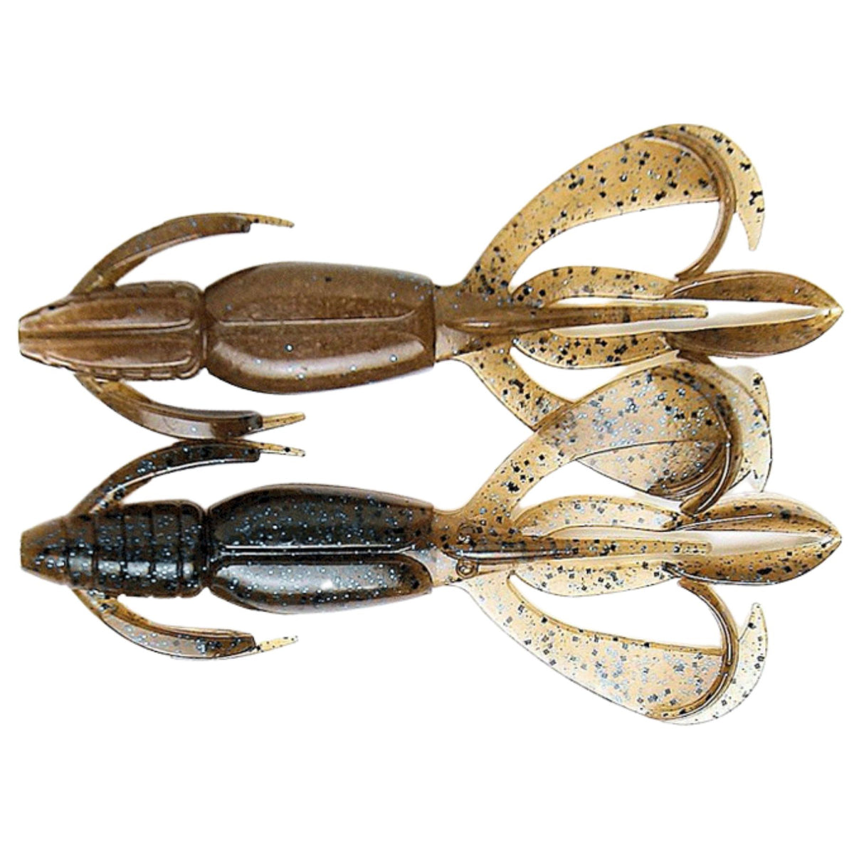 Keitech Crazy Flapper Jigi 2.4" 10kpl | Blue Back Cinnamon