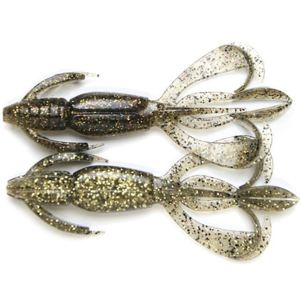 Keitech Crazy Flapper Jigi 4.4&quot; 6kpl | Gold Flash Craw