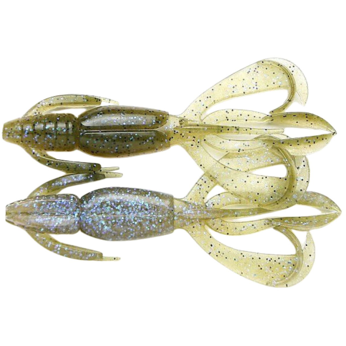 Keitech Crazy Flapper Jigi 4.4&quot; 6kpl | Electric Green Craw