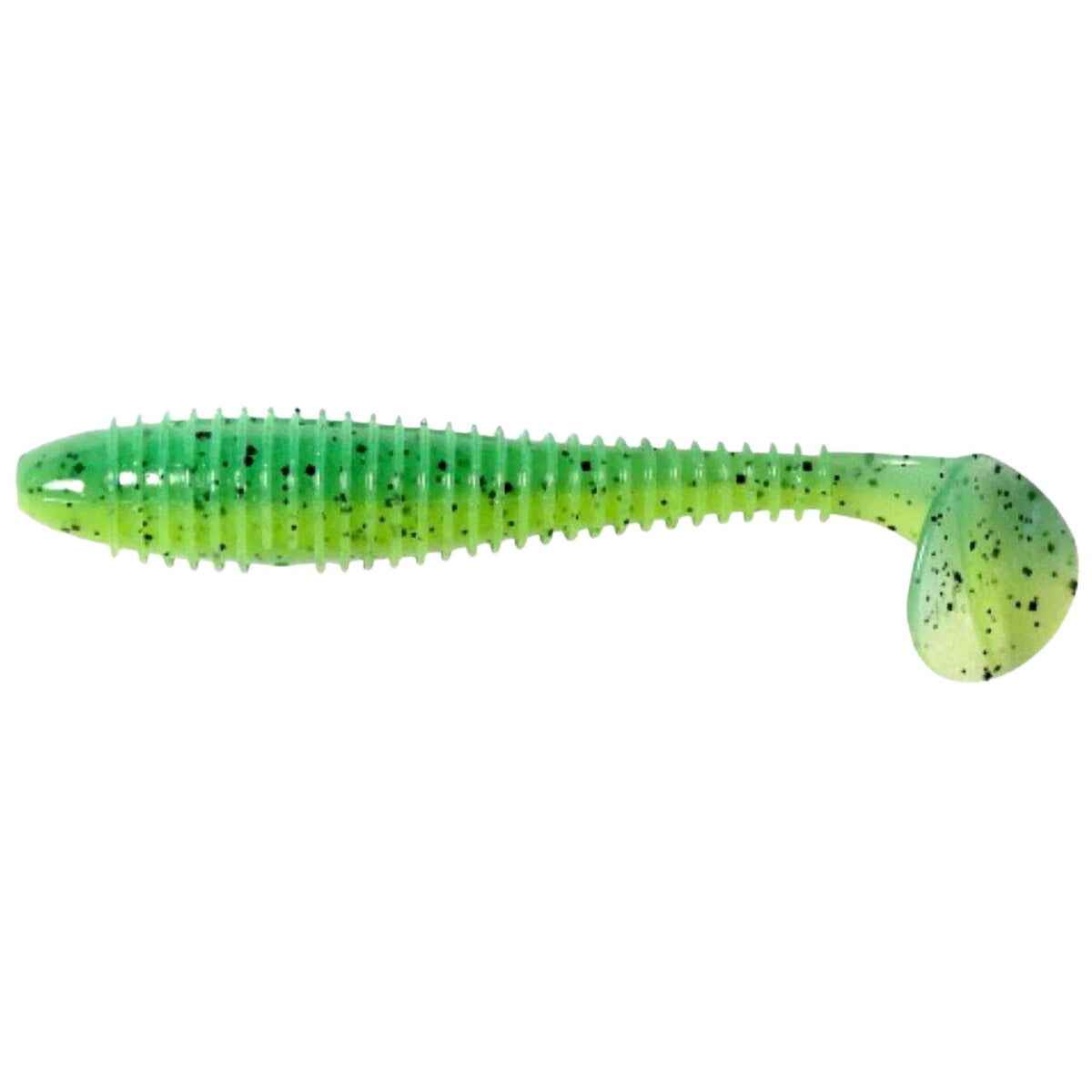 Keitech Swing Impact FAT Jigi 3.8&quot; 6 kpl | Lime Chartreuse PP