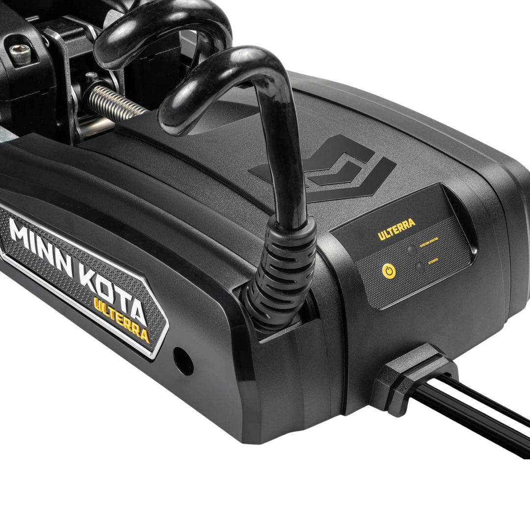 Minn Kota Ulterra Quest 90/115 WR keulasähkömoottori 24/36V 60" jalkapedaali, DSC anturi