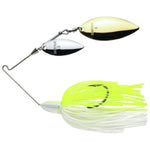 Keitech Tee Bone Double Willow Spinnerbait 14g | White/Chart