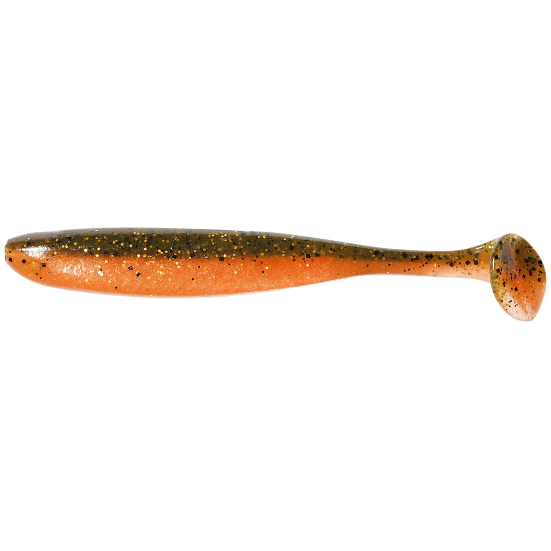 Keitech Easy Shiner Jigi 3" 10kpl | Green Pumpkin Orange Gold