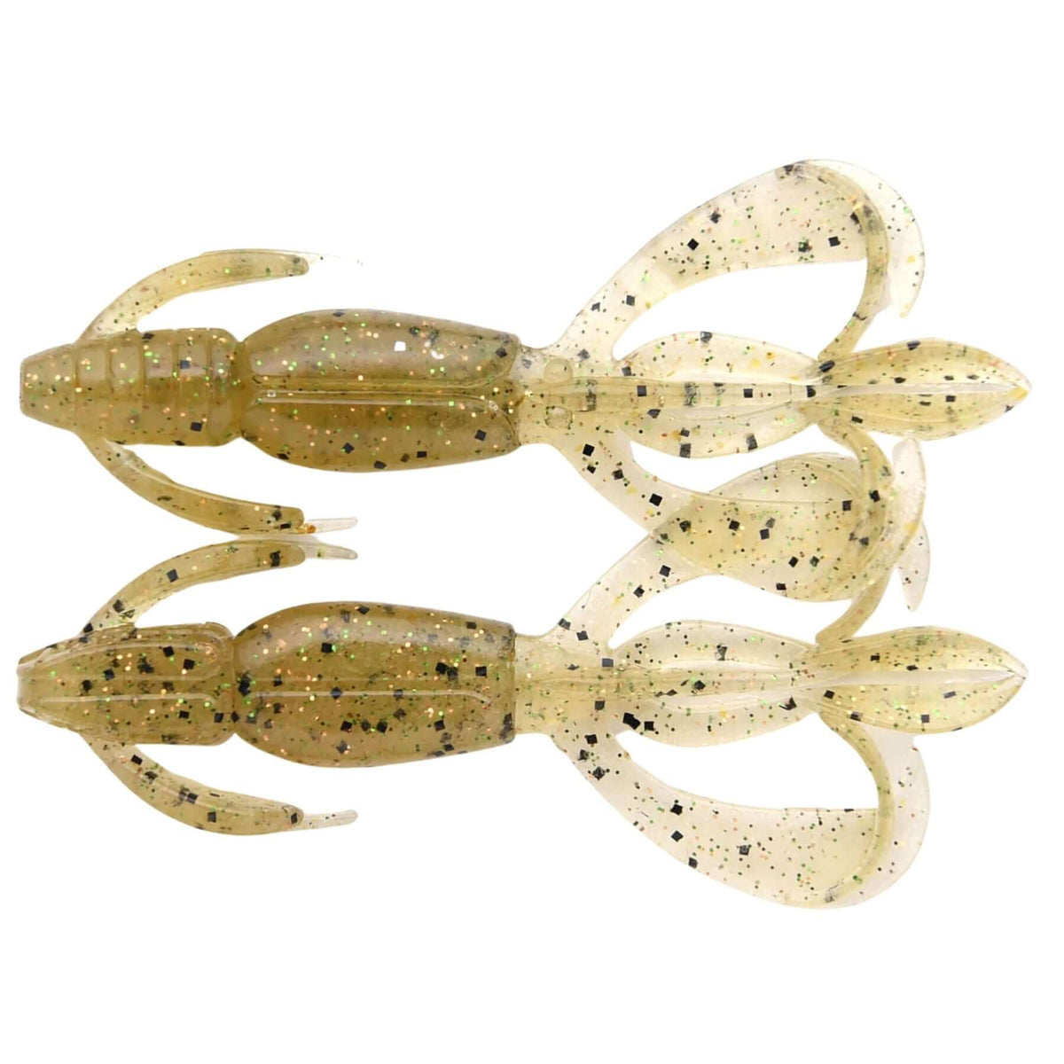 Keitech Crazy Flapper Jigi 2" 8kpl | Ginger Shrimp