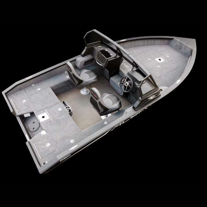 ALBA 460 DC Heittokalastusvene