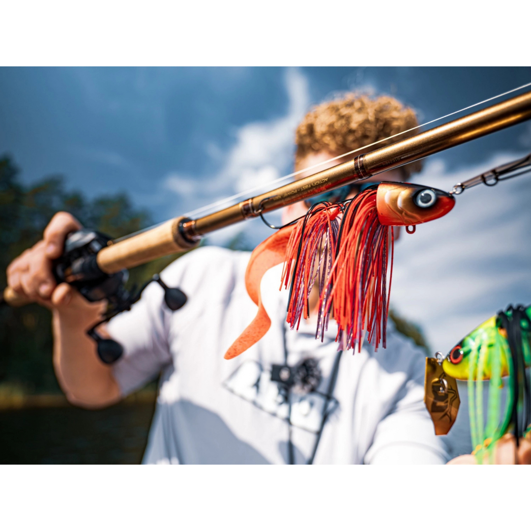 Abu Garcia Beast Bladed Jig Chatterbait 25cm 50g | Firetiger