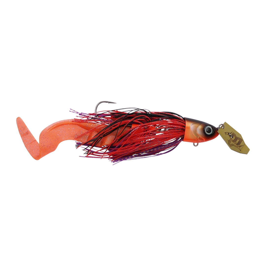Abu Garcia Beast Bladed Jig Chatterbait 25cm 50g | Red Tiger