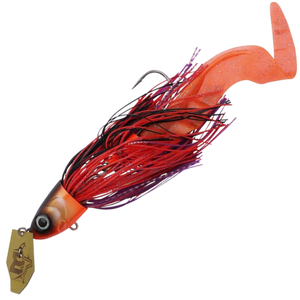 Abu Garcia Beast Bladed Jig Chatterbait 25cm 50g | Red Tiger