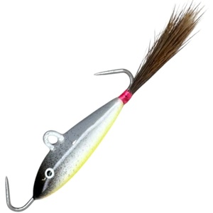 "Ässä" Karvapyrstö tasapainopilkki 23mm | Harmaa