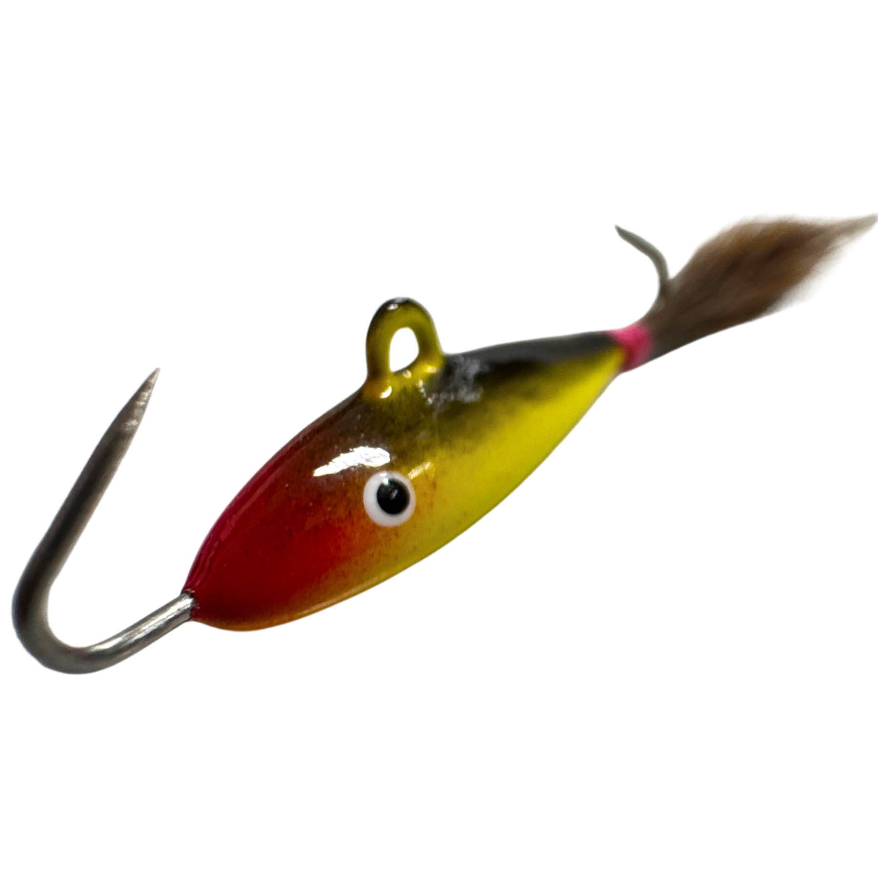 "Ässä" Karvapyrstö tasapainopilkki 23mm | Punapää KE/MU