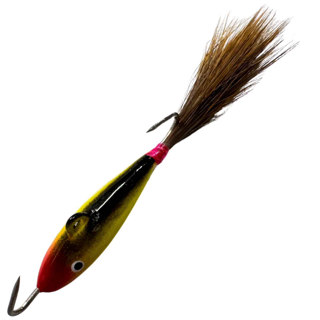 "Ässä" Karvapyrstö tasapainopilkki 23mm | Punapää KE/MU