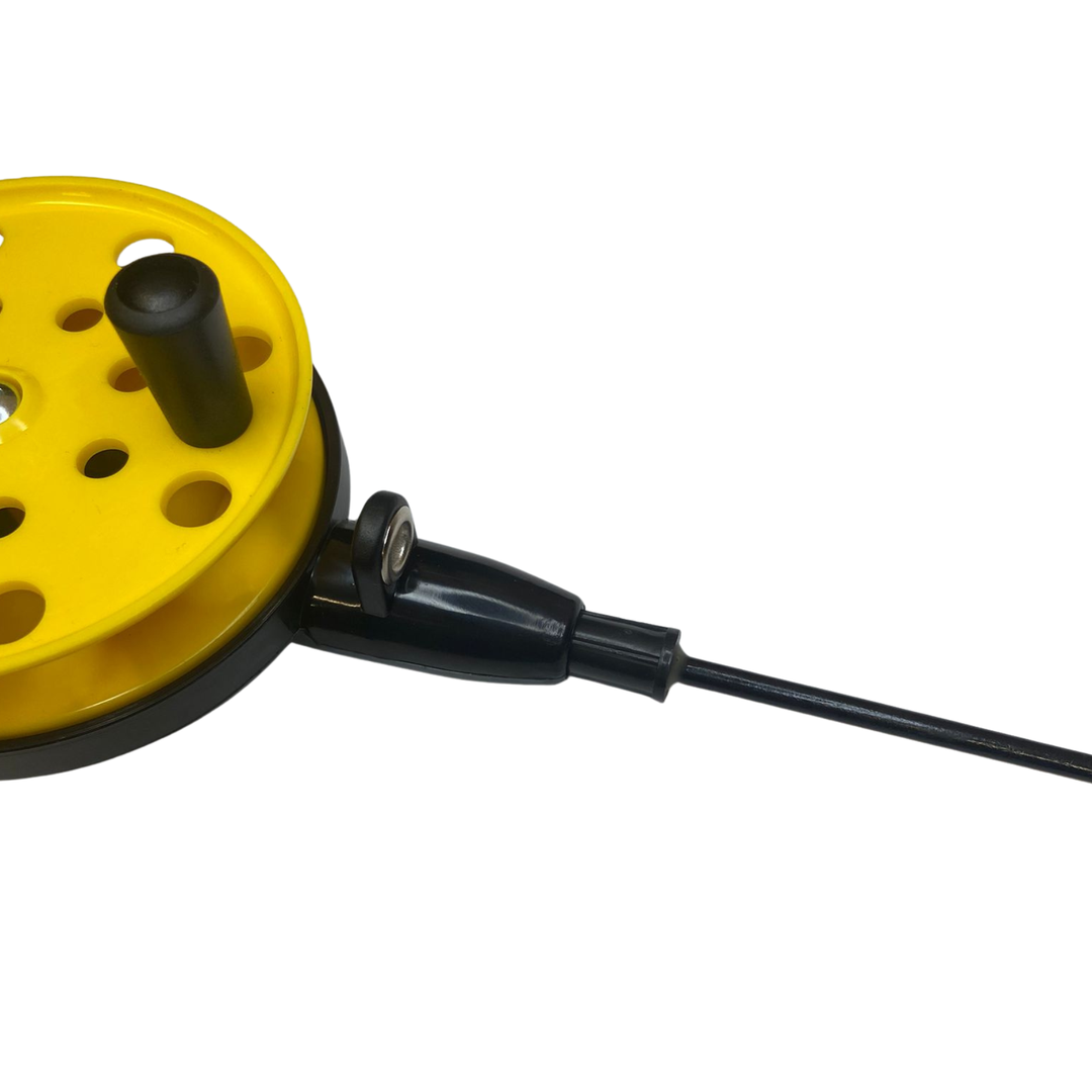 Asseri Delfin-pilkkivavan lasikuitukärki 215mm Musta | Notkea