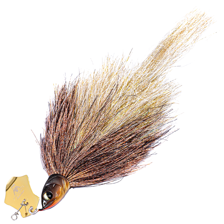 BIM Tackle CHACHA Junior Tinsel Chatterbait 22cm 30g | Gold Bream