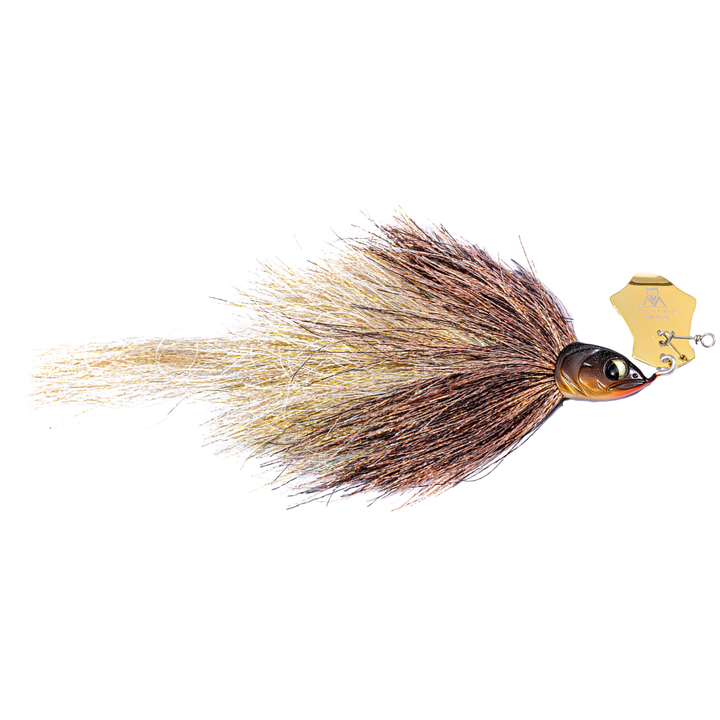 BIM Tackle CHACHA Junior Tinsel Chatterbait 22cm 30g | Gold Bream