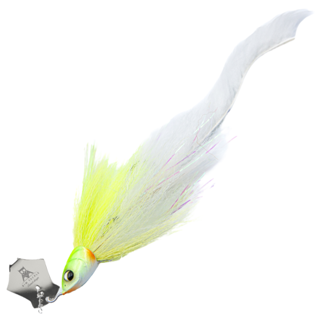 BIM Tackle CHACHA Mini Chatterbait 20cm 18g | Chart White