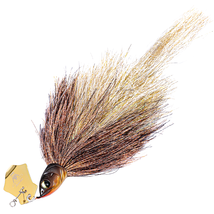 BIM Tackle CHACHA Tinsel Chatterbait 28cm 50g | Gold Bream