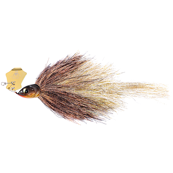 BIM Tackle CHACHA Tinsel Chatterbait 28cm 50g | Gold Bream
