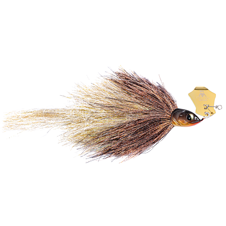BIM Tackle CHACHA Tinsel Chatterbait 28cm 50g | Gold Bream