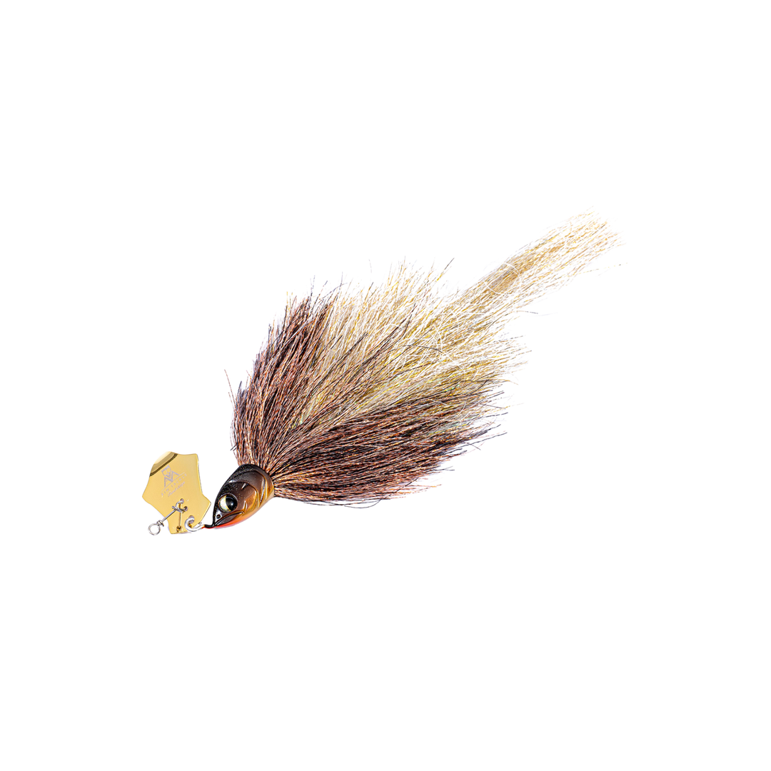 BIM Tackle CHACHA Tinsel Chatterbait 28cm 50g | Gold Bream