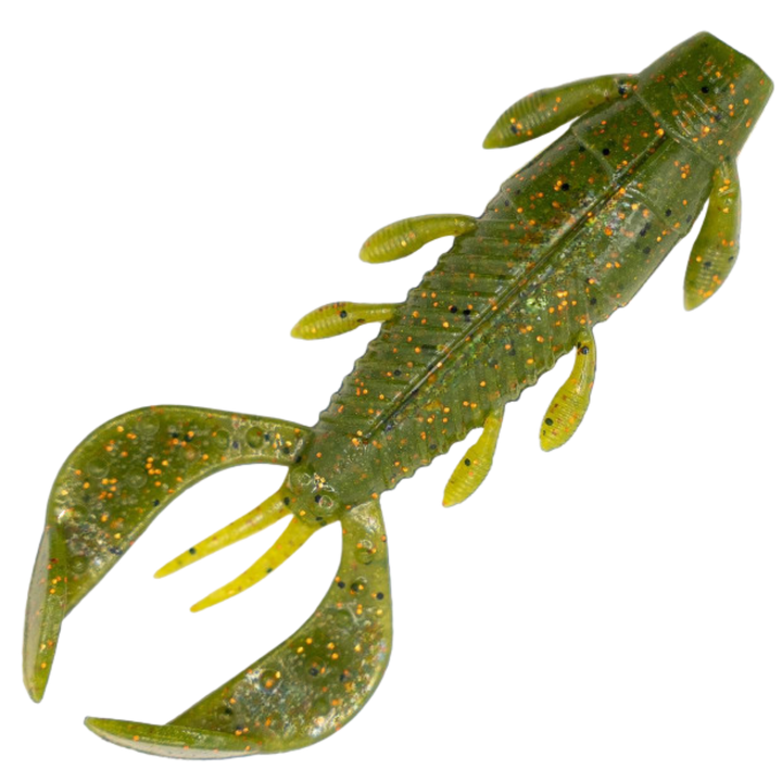 BIM Tackle Panthera Versatile Craw 9.4cm 8.3g Jigi 6kpl | Green Pumpkin CF