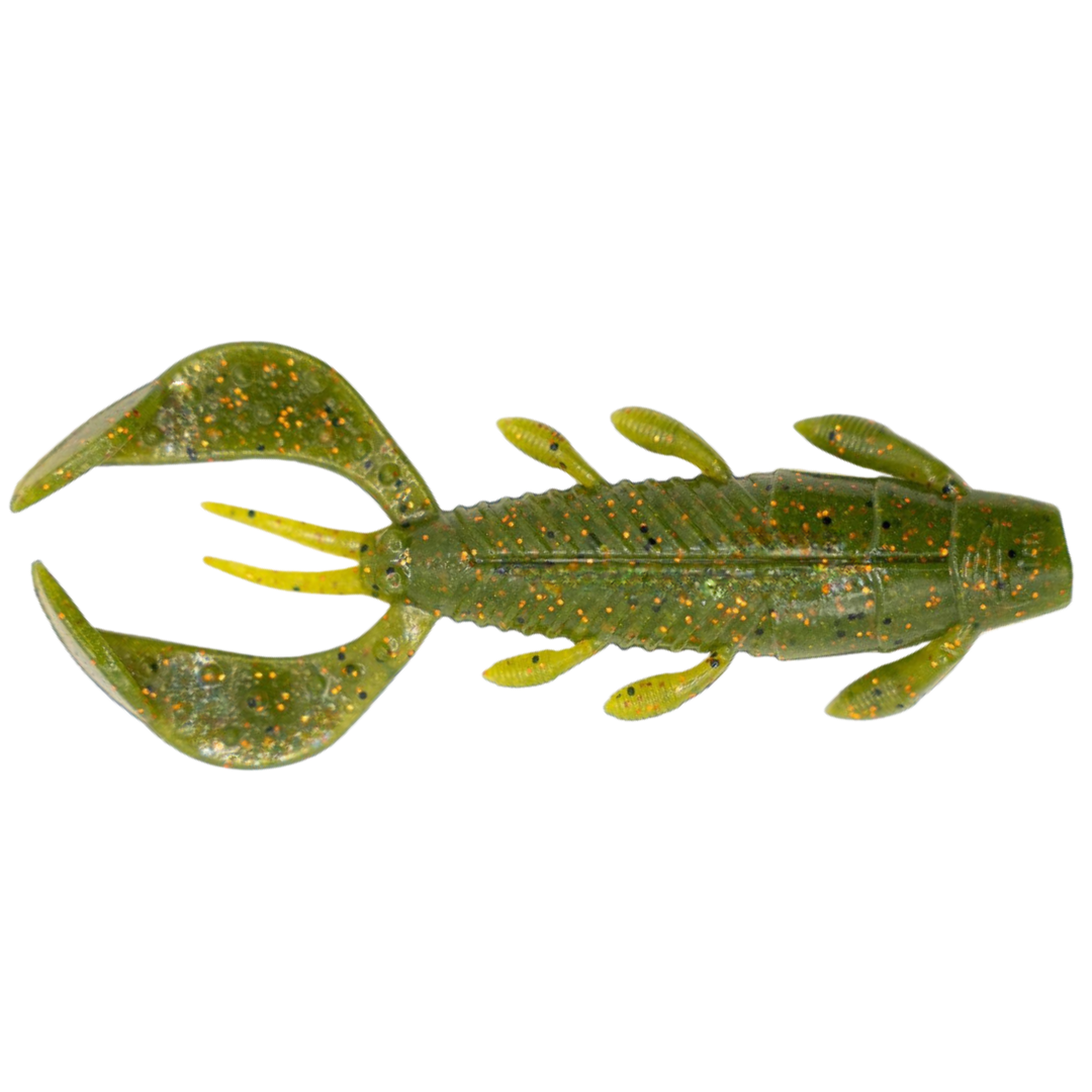 BIM Tackle Panthera Versatile Craw 9.4cm 8.3g Jigi 6kpl | Green Pumpkin CF