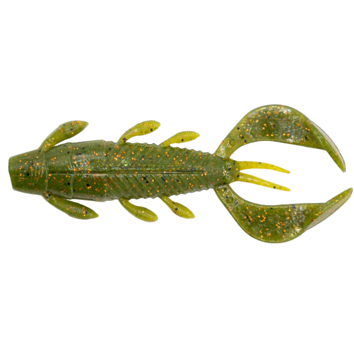 BIM Tackle Panthera Versatile Craw 9.4cm 8.3g Jigi 6kpl | Green Pumpkin CF